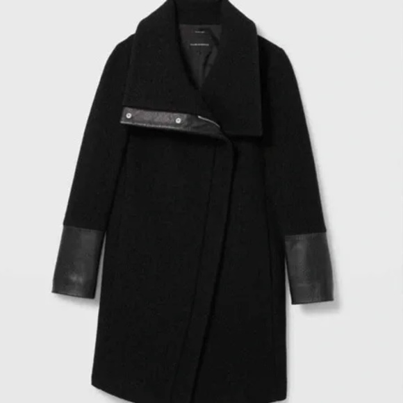 Club Monaco Halli Coat Black - Picture 1 of 4